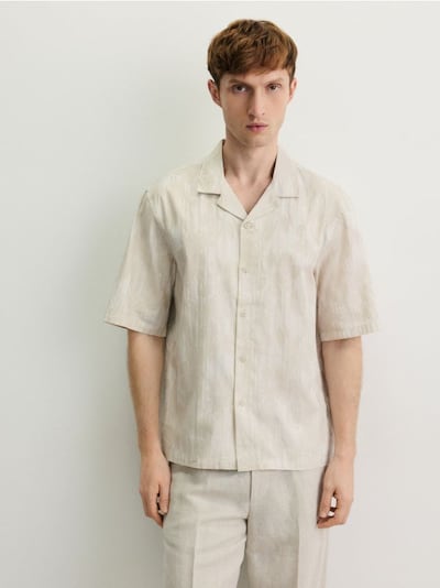 Comfort fit cotton shirt