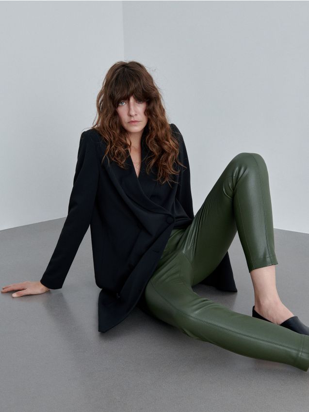 Shop the Finest Mens Green Leather Pants | ChersDelights Leather-  ChersDelights Leather Apparel