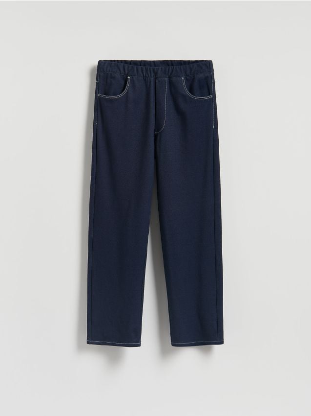 Wide leg trousers - RESERVED