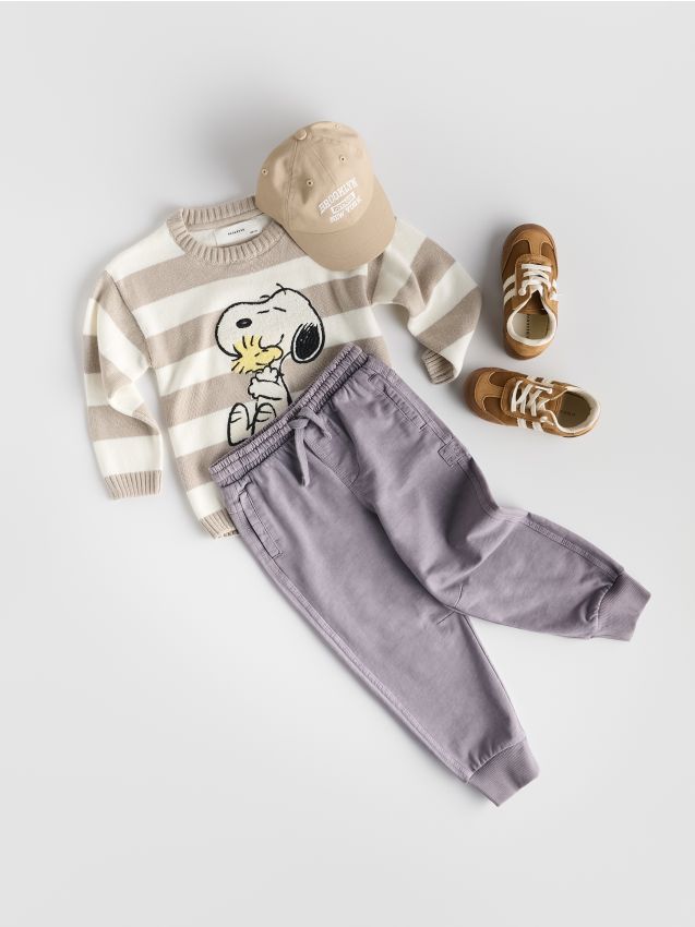 Cotton joggers - RESERVED