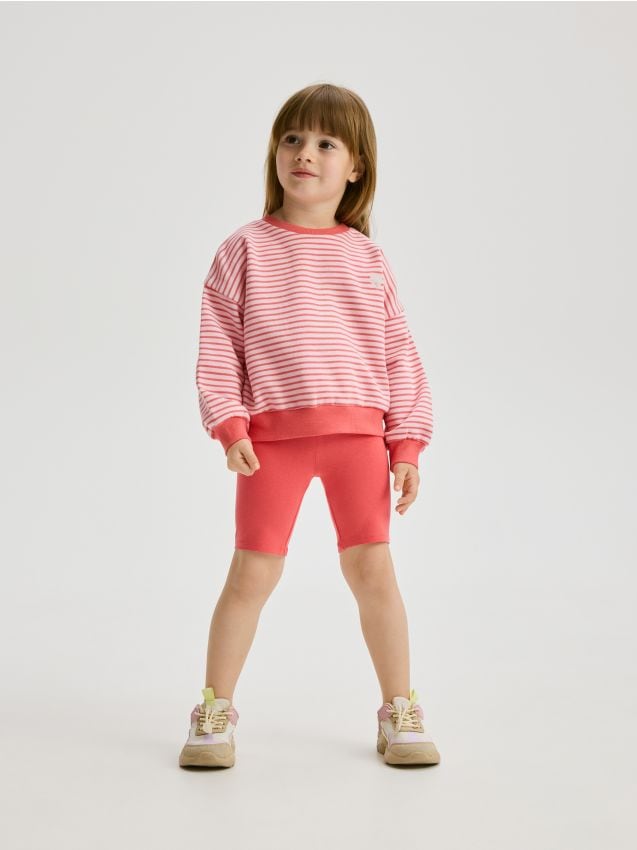 Short cycliste en coton majoritaire - RESERVED
