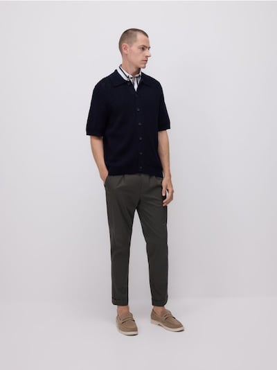 Leren loafers