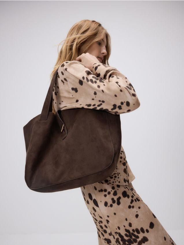 Keinonahkainen shopper-laukku - RESERVED