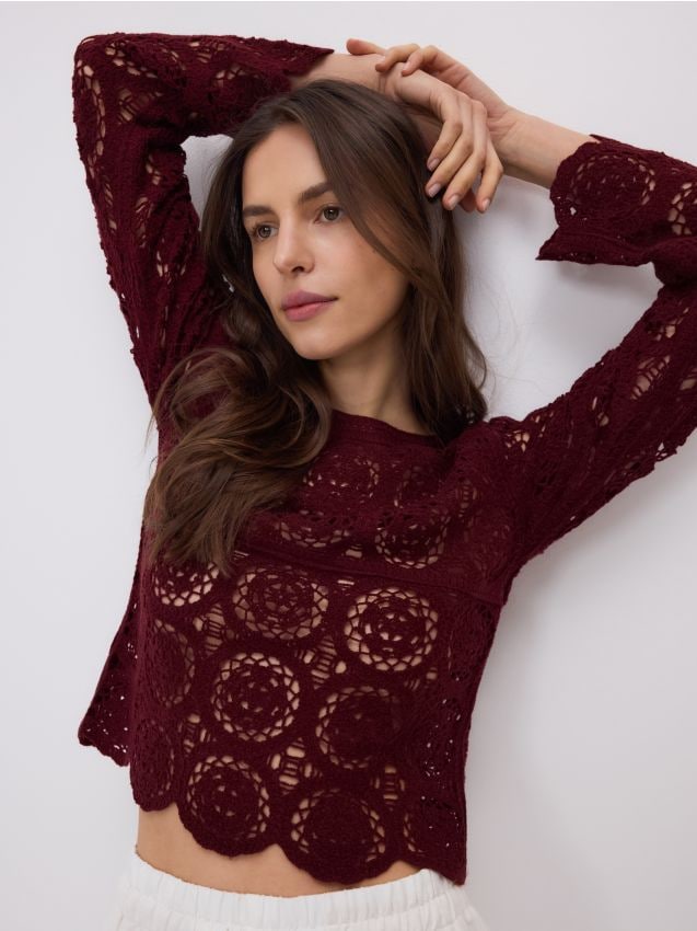 Openwork jumper - RESERVED