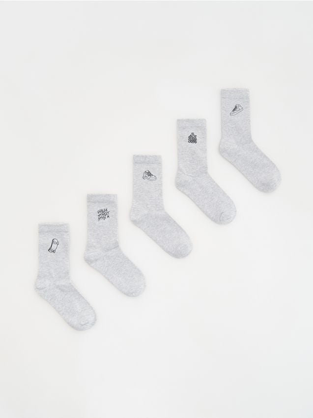 Cotton rich socks 5 pack - RESERVED