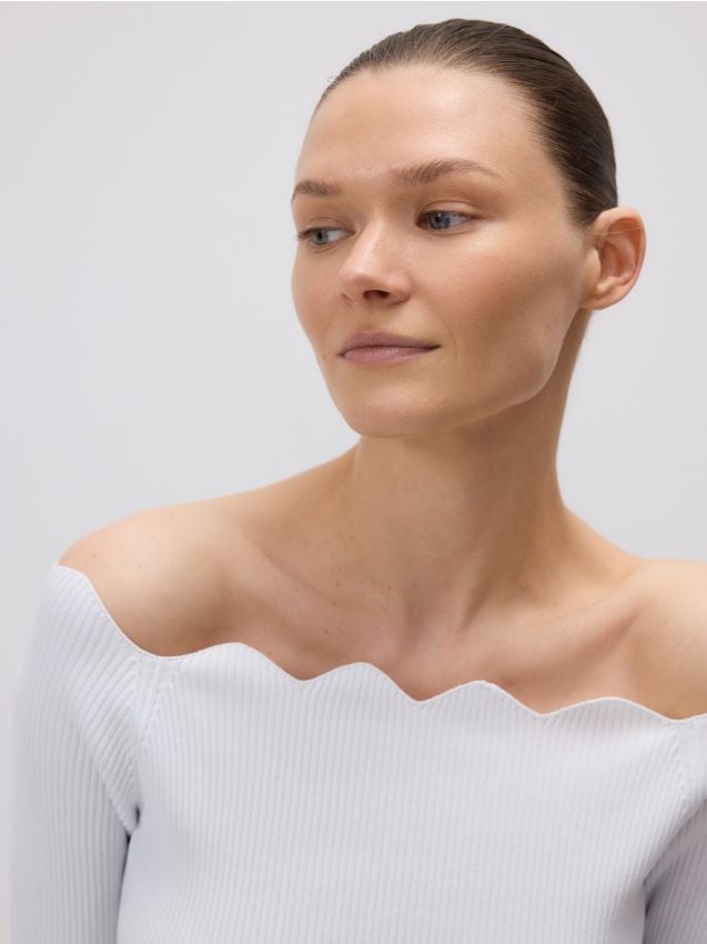 Viscose blend blouse - RESERVED