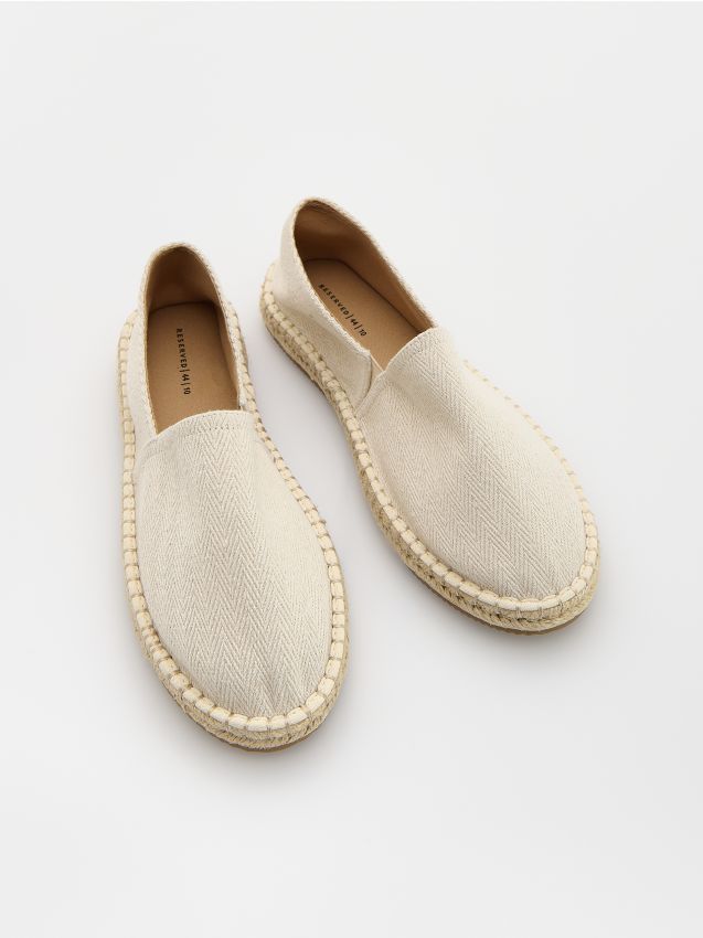 Espadrilles en tissu - RESERVED