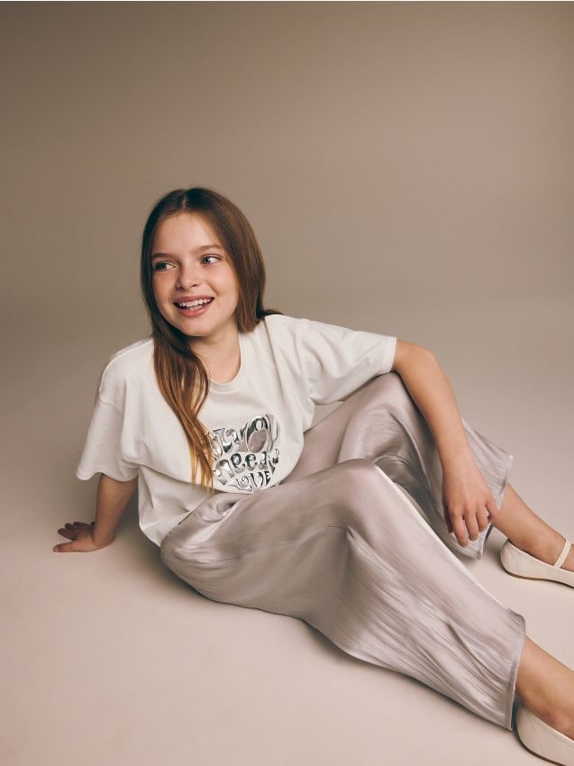 Glossy trousers - RESERVED