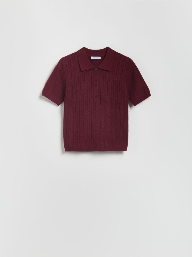 Pullover mit Polokragen - RESERVED
