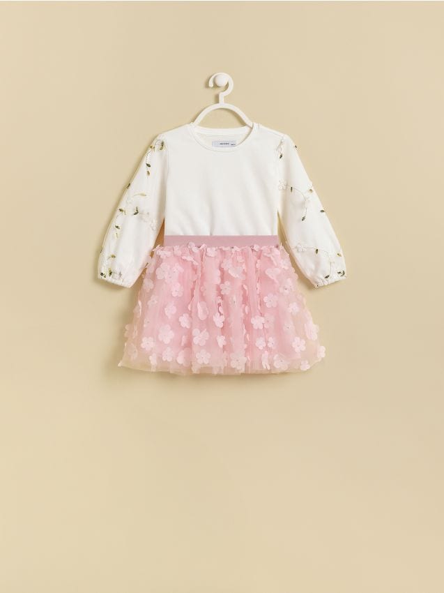 Blouse with embroidered sleeves - RESERVED