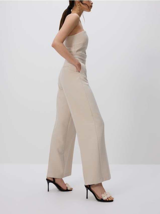 Viscose blend jumpsuit - RESERVED