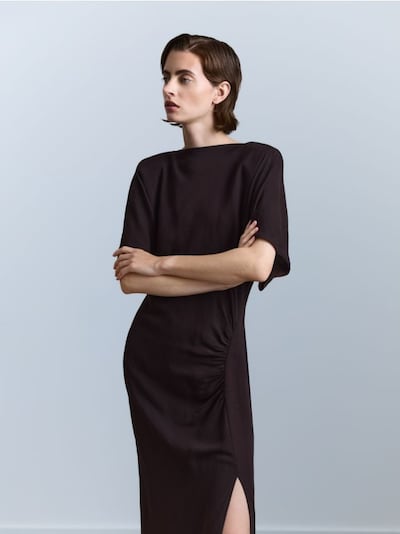 Viscose rich dress