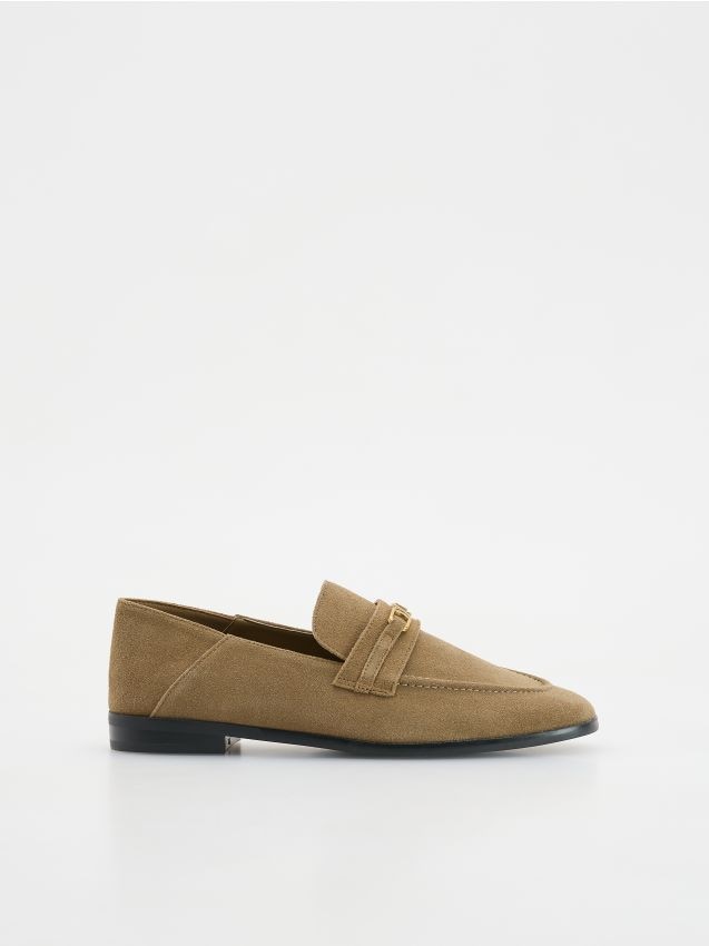 Mocassins en daim - RESERVED