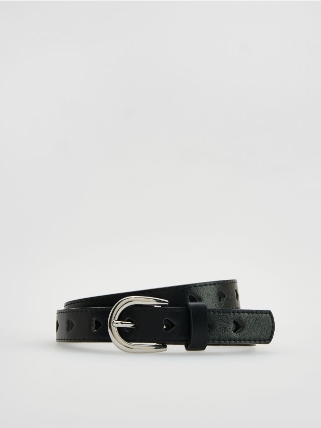 Ceinture en cuir synthétique - RESERVED