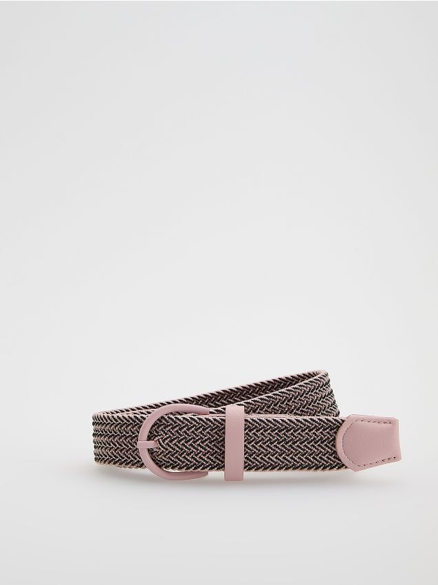 Webbing belt with metal buckle - RESERVED