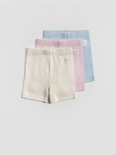 Bawełniane szorty 3 pack