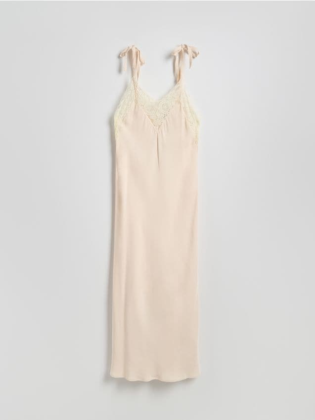 Dress with lace detailing - RESERVED