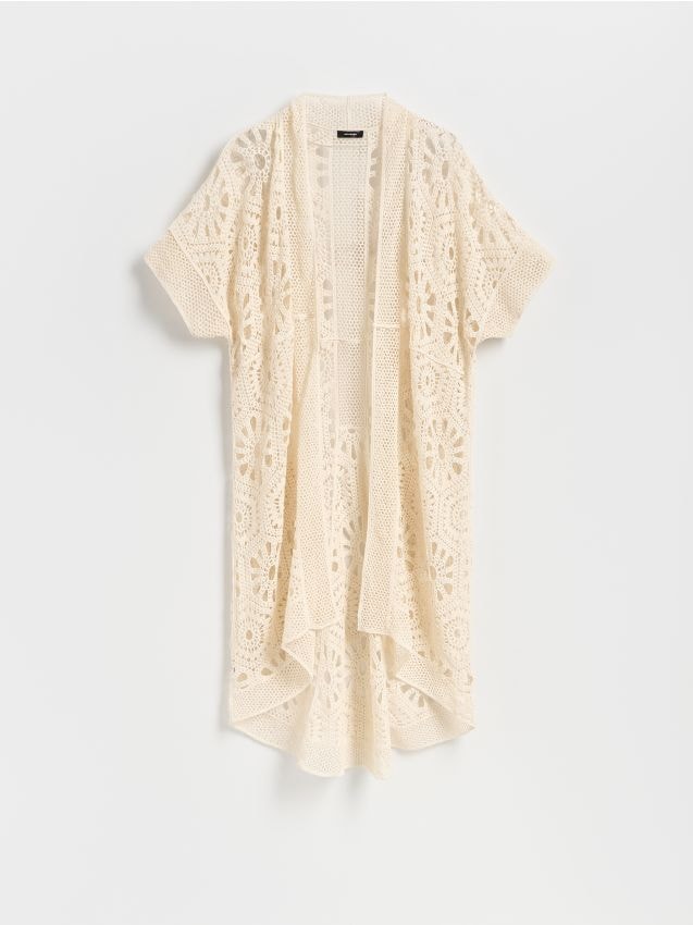 Brodersie anglaise poncho - RESERVED