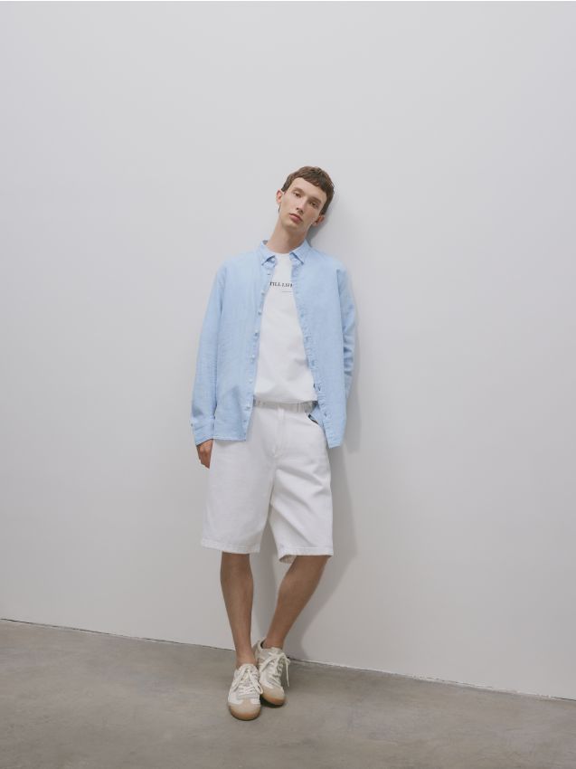 Reserved - men`s shorts - alb