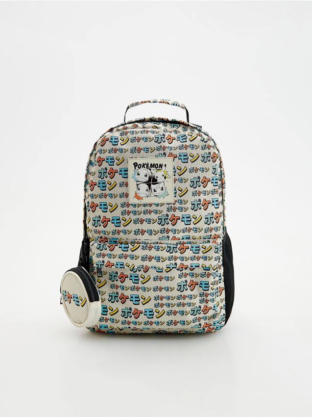Reserved - Rucsac Pokémon - gri-închis