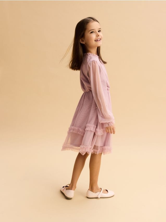 Reserved - GIRLS` DRESS - violet-orhidee Reserved - GIRLS` DRESS - violet-orhidee