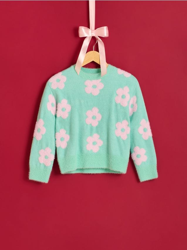 Pull à fleurs - RESERVED