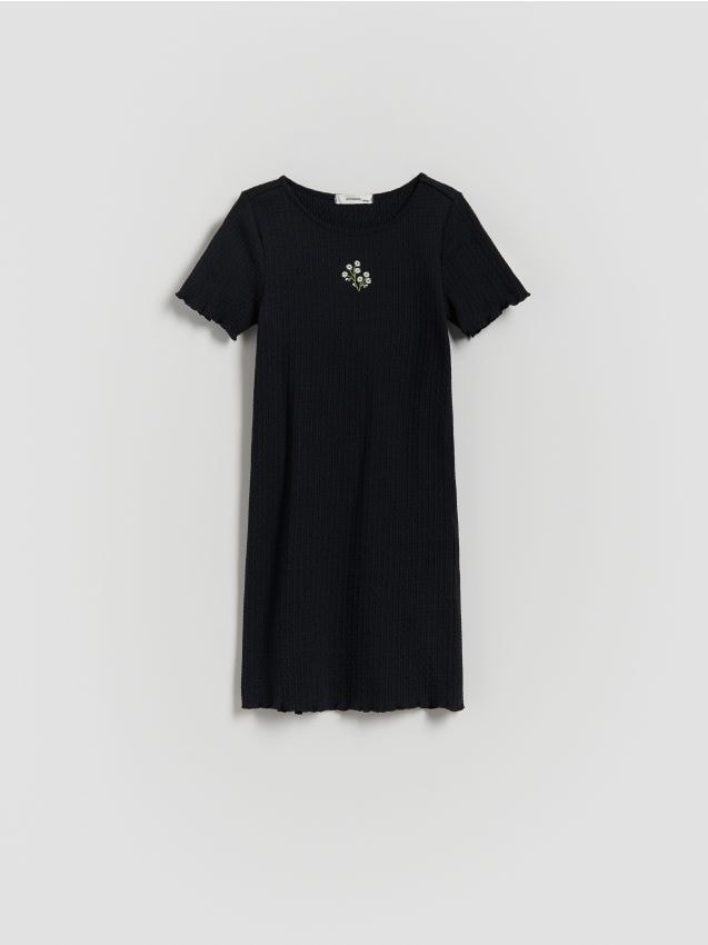 Kleid mit Stickerei - RESERVED