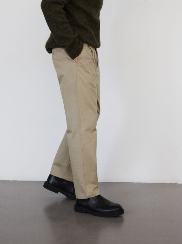 Straight cotton pants - RESERVED