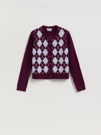 Wool cardigan