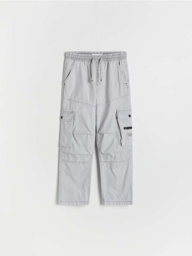Cotton cargo trousers - RESERVED
