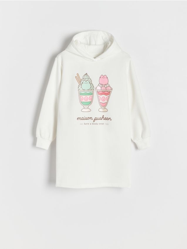Pusheen dress with scented print - RESERVED