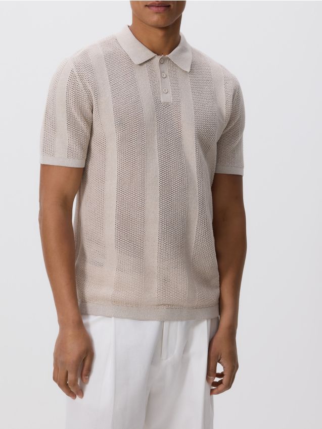 Openwork polo jumper - RESERVED