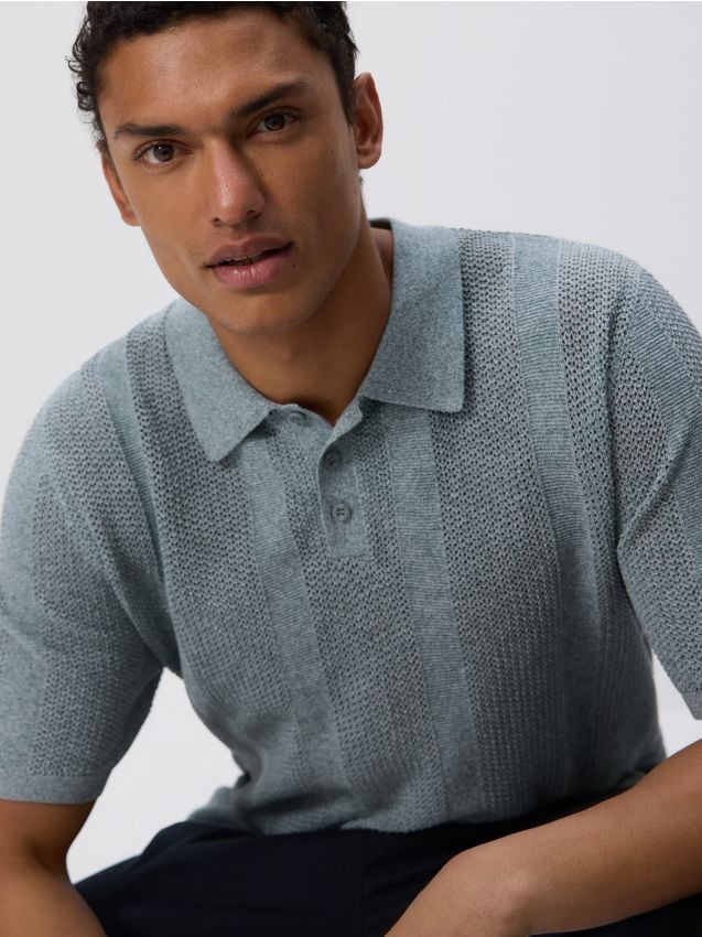 Openwork polo jumper - RESERVED