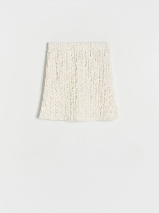 Structural jersey skirt - RESERVED