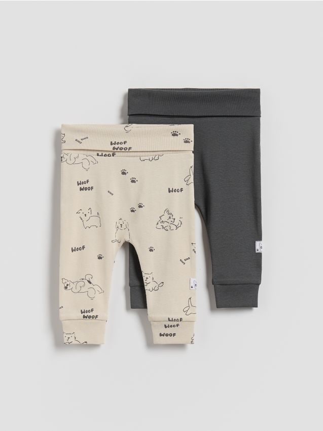 Cotton trousers 2 pack - RESERVED