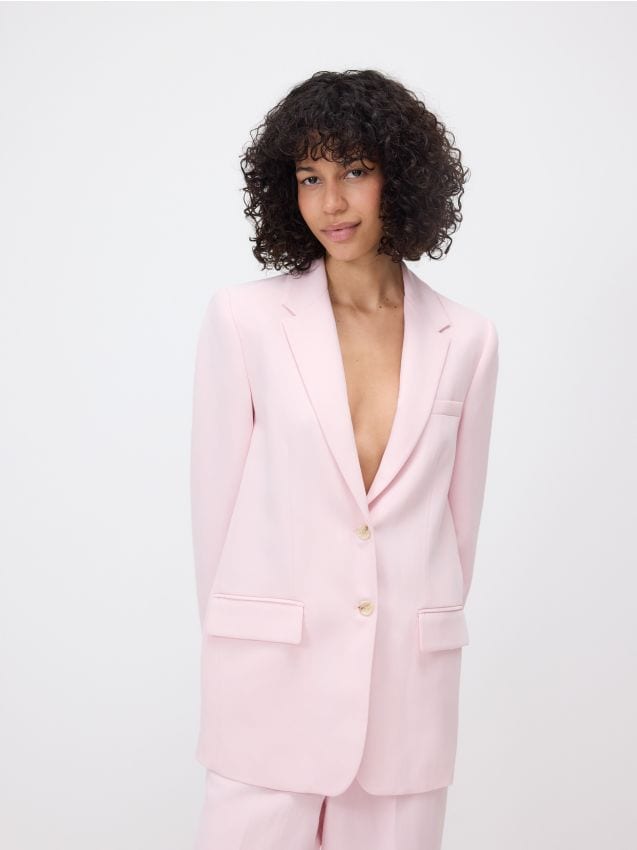 Blazer aus Lyocell
