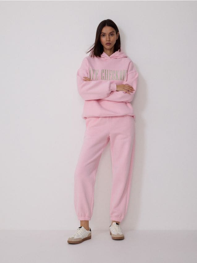 Wide-leg sweatpants - RESERVED