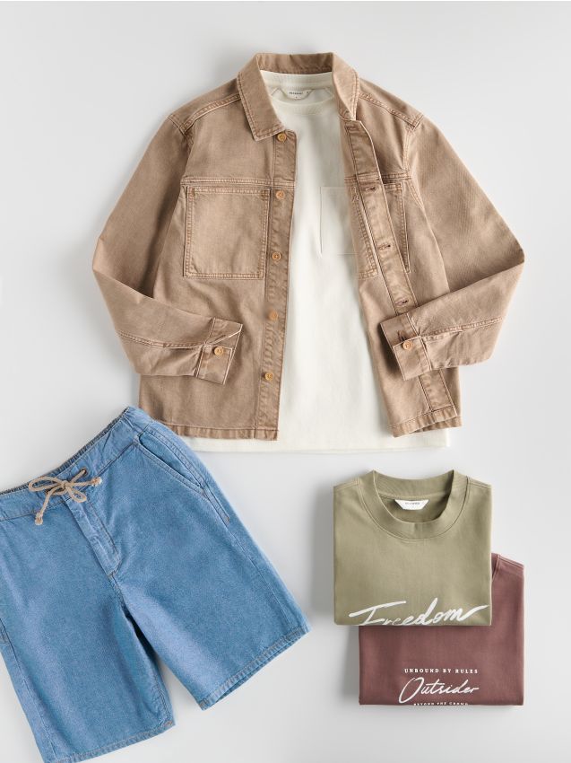 T-shirt à poche à coupe comfort - RESERVED