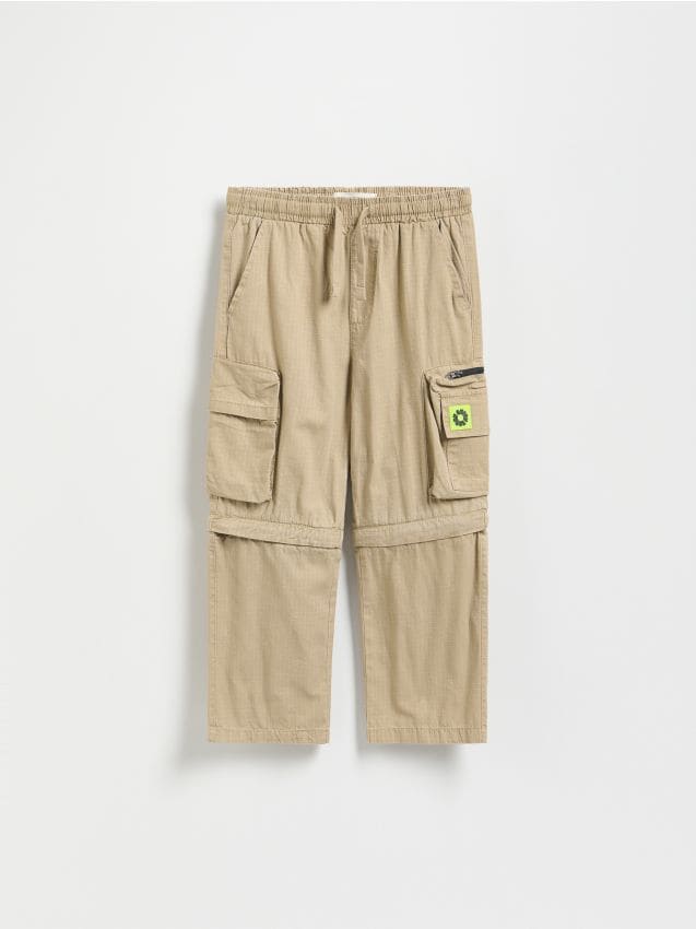 Cotton 2-in-1 trousers - RESERVED