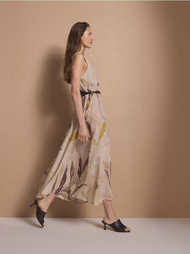Modal rich midi dress - RESERVED