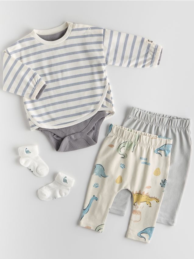 Lot de 2 legging en coton majoritaire - RESERVED