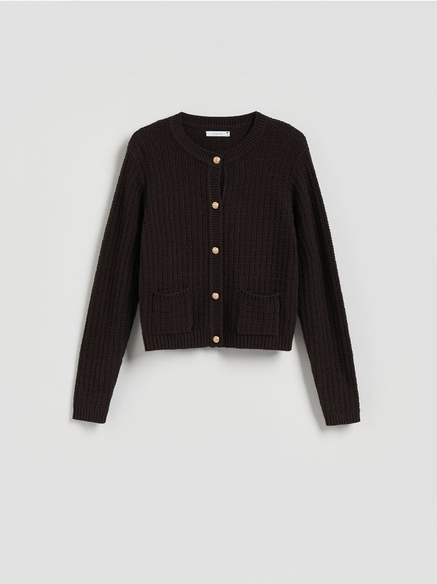 Cardigan with decorative buttons - RESERVED