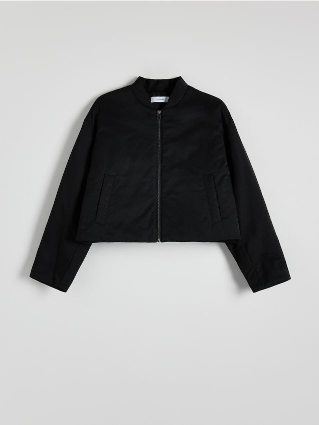 Reserved - LADIES` OUTER JACKET - negru