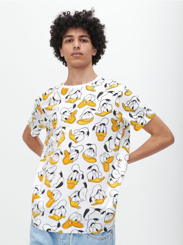 donald duck t shirt white