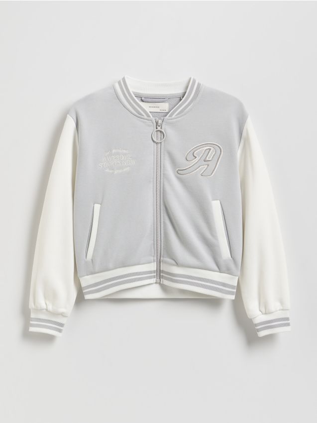 GIRLS` JOGGING TOP - RESERVED