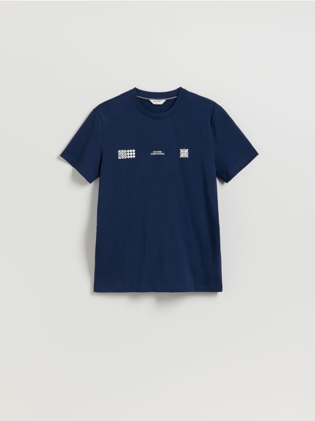 Regular fit printed T-shirt - RESERVED