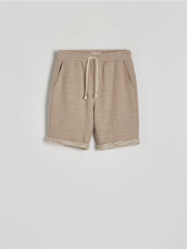 Regular structural fabric shorts - RESERVED