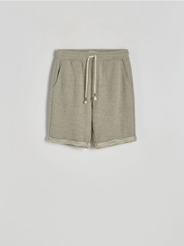 Regular structural fabric shorts - RESERVED