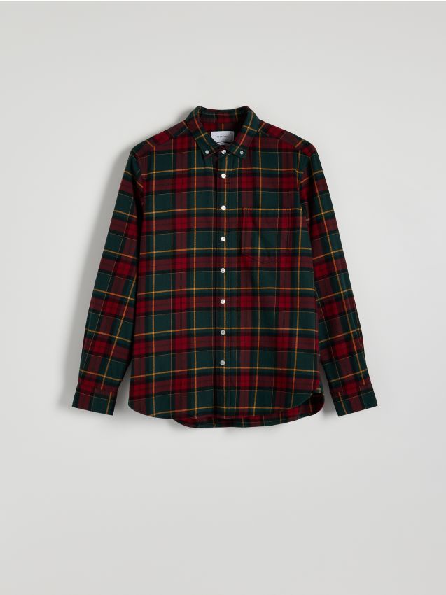 Regular fit check shirt - RESERVED