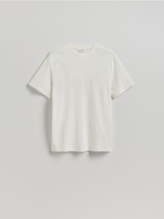 Comfort fit structural fabric T-shirt - RESERVED